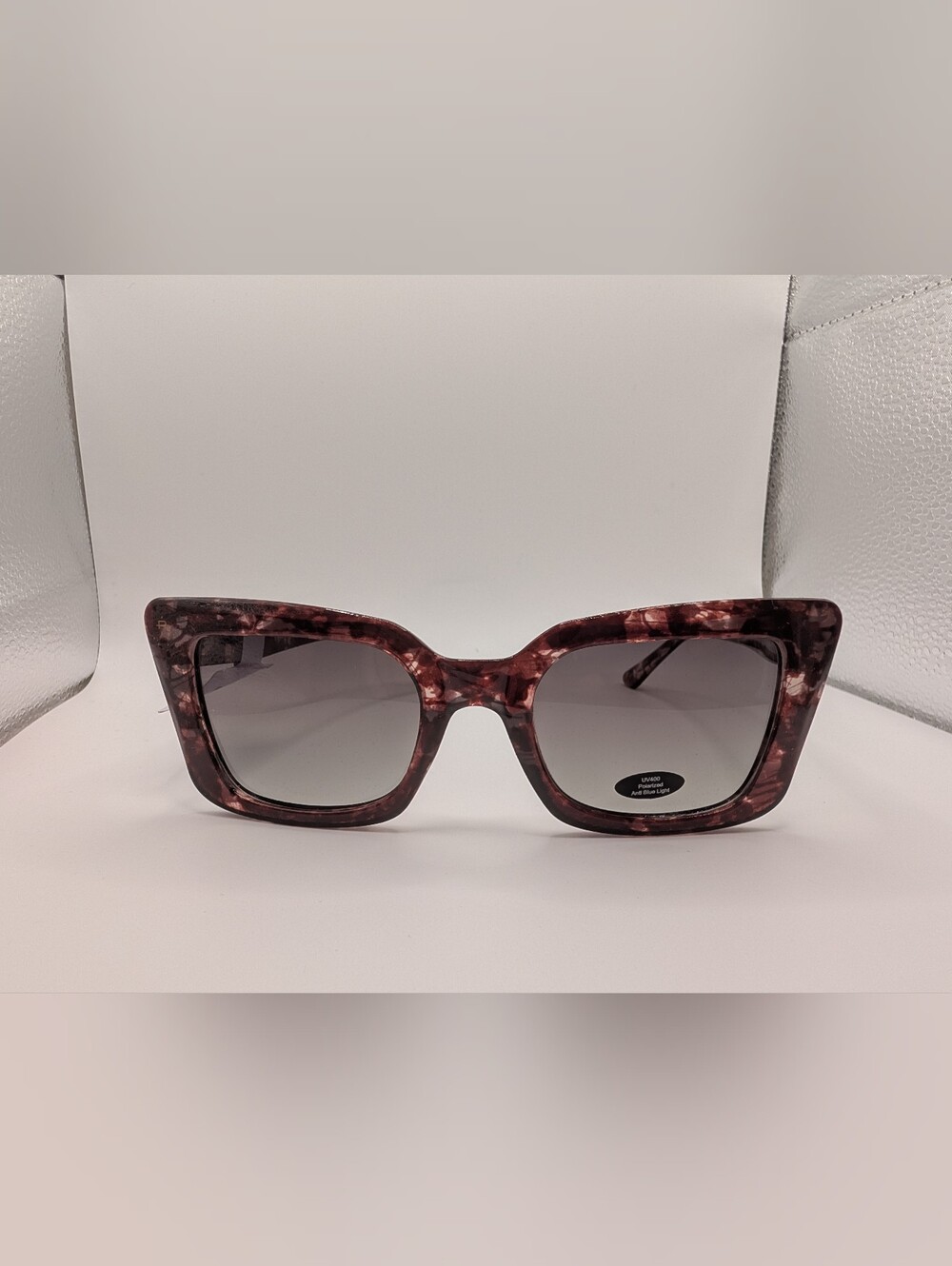 Marble Plum Square Women's Sunglasses